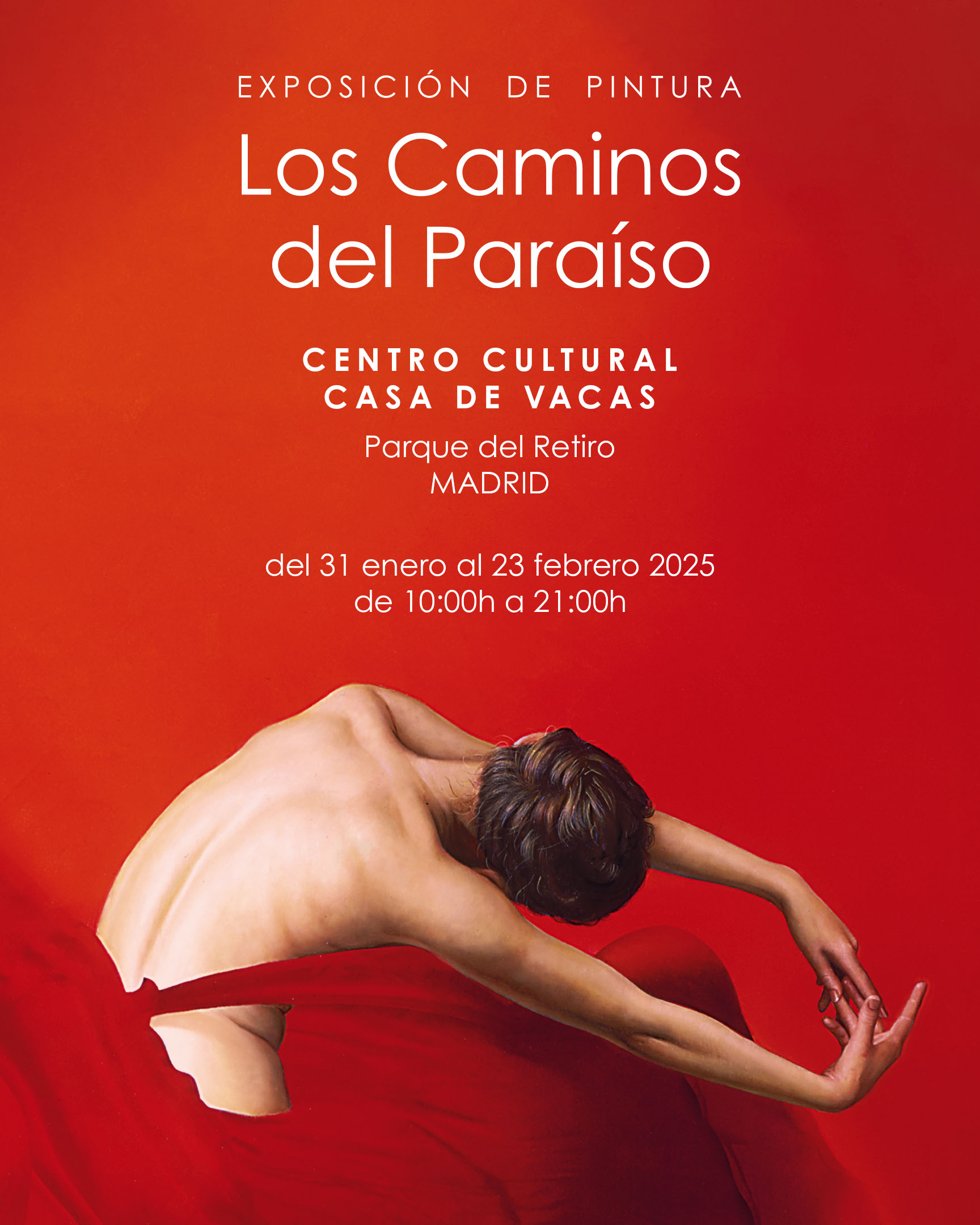 Banner de exposición JCarrero Madrid 2025